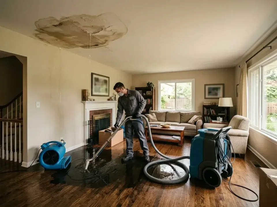 attic-pipe-burst-ceiling-drip-008 — frequently asked questions, Water Damage Restoration & Carpet Care in Perry, OK